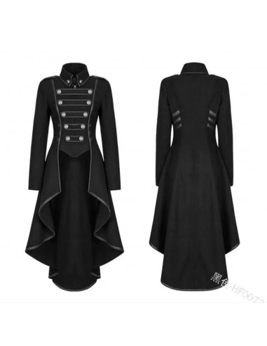 Manteau gothique femme style tuxedo steampunk