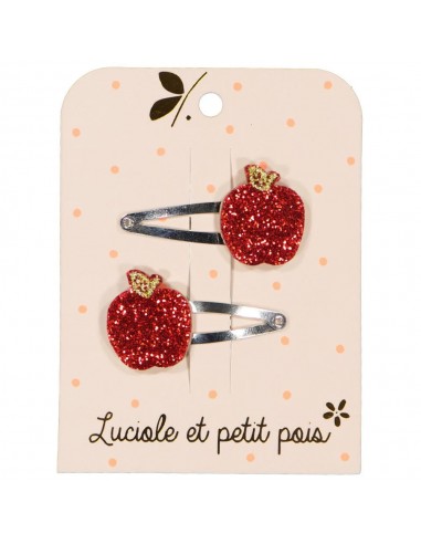 Barrettes Pomme