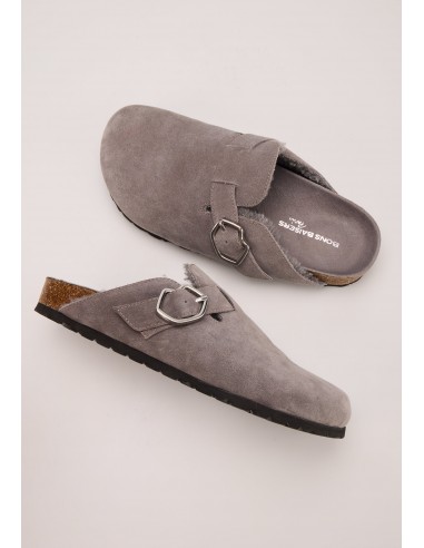 Dakota-Cuir Suede Gris