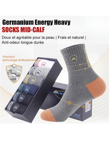 6 PAIRES de Chaussettes mi-mollet pour hommes