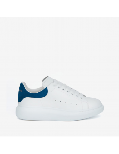 Alexander McQueen - Sneakers Oversize Bianco/Blu Avio