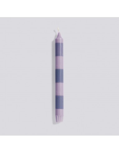 HAY STRIPE CANDLE - Purple & Lilas