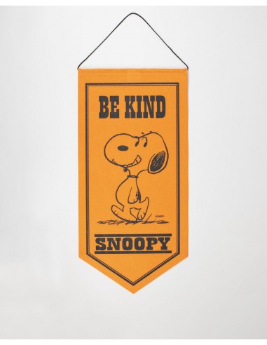 Snoopy Drapeau - Be Kind Pennant