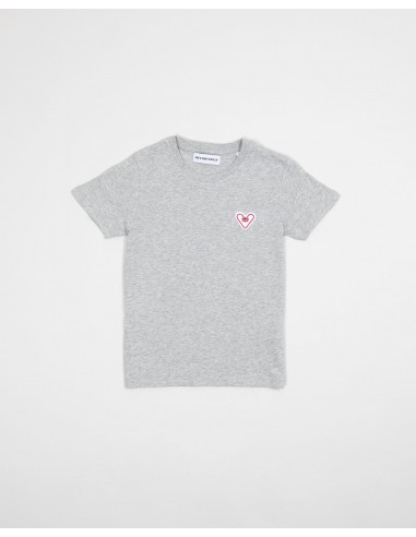 T-SHIRT ENFANT PATCH - Heather Grey