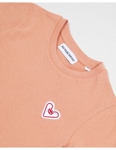 T-SHIRT ENFANT PATCH - Rose Clay