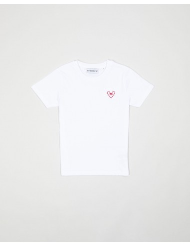 T-SHIRT ENFANT PATCH - White