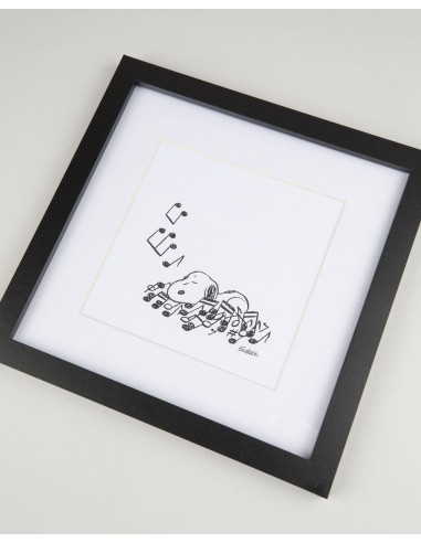 Snoopy Print - Peanut Bed Of Notes