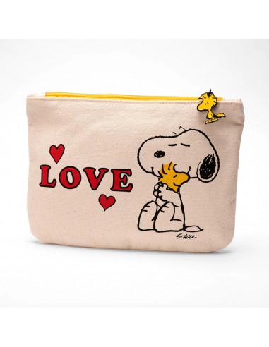 Snoopy Zipper Pouch - Love